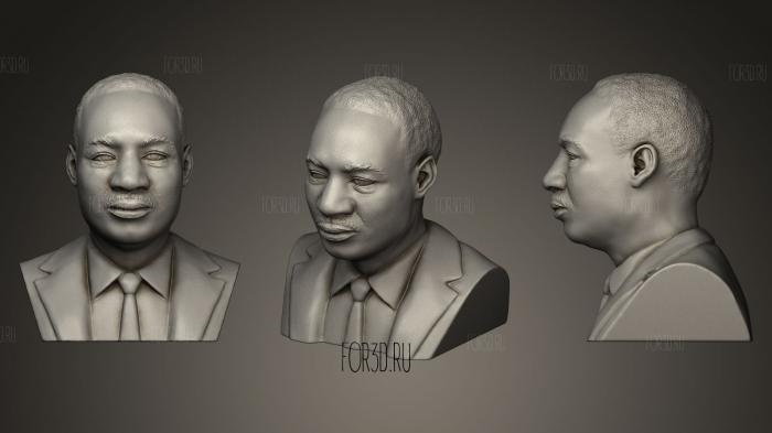 Martin Luther King stl model for CNC